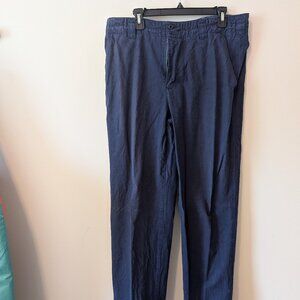 Navy Calvin Klein Cotton Pants (XL)